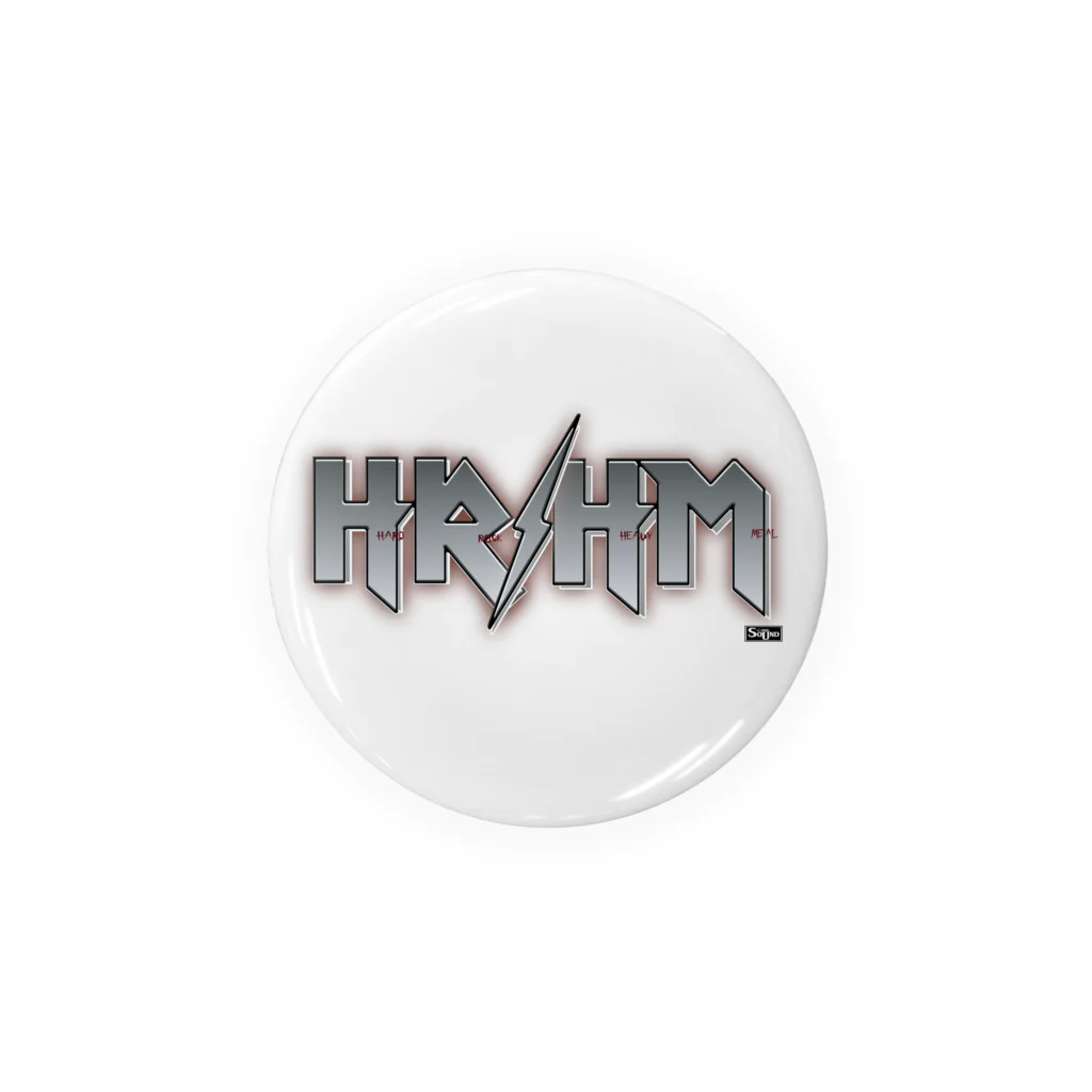 PHSG SOUND 音楽とアートのHR/HM ハードロック/ヘヴィメタル  ロゴ Tin Badge