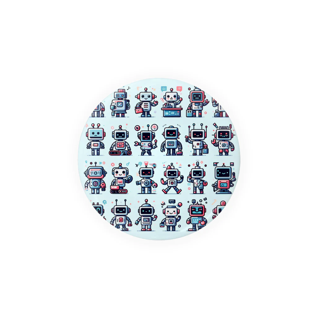 ロボットグッズshopのロボットいっぱい２！ Tin Badge