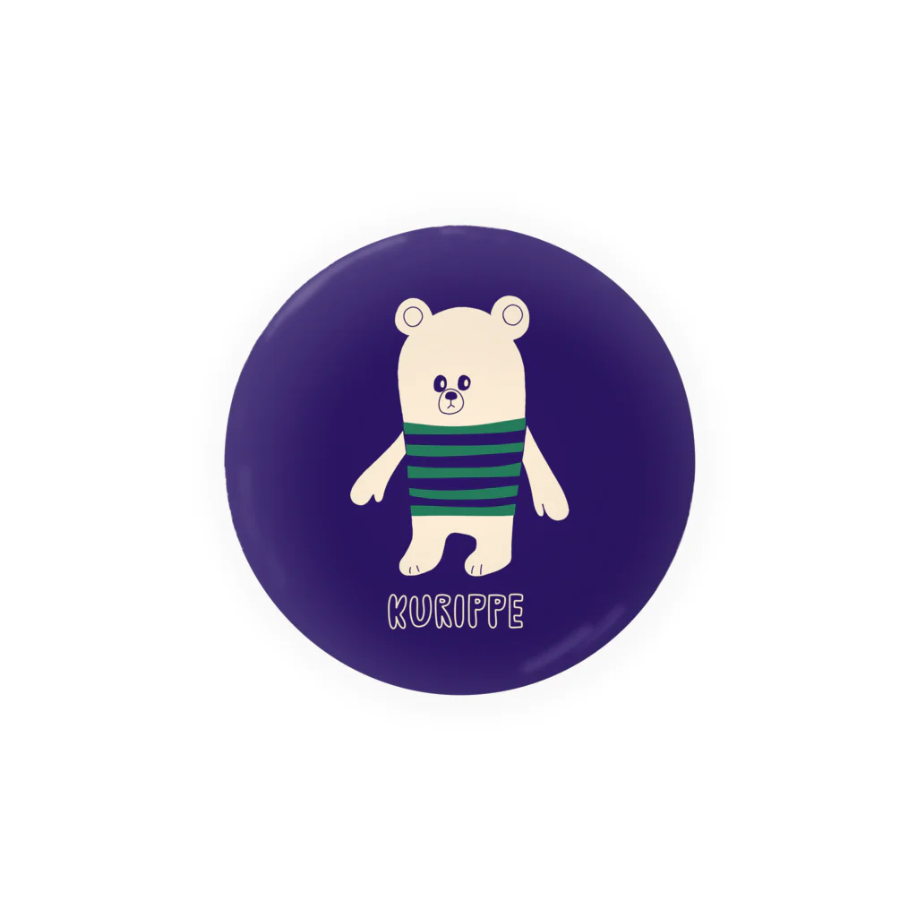 kurippeのクマ🐻さん Tin Badge