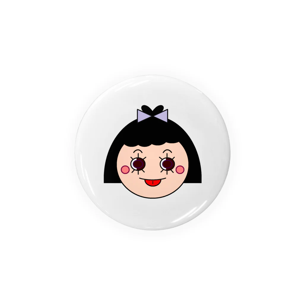 rocoのDOLLY DOLLY 6 てへぺろ Tin Badge