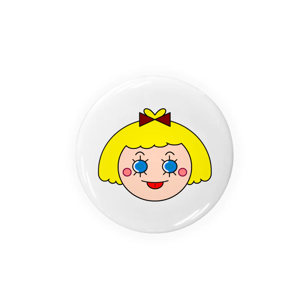 rocoのDOLLY DOLLY 4 てへぺろ Tin Badge