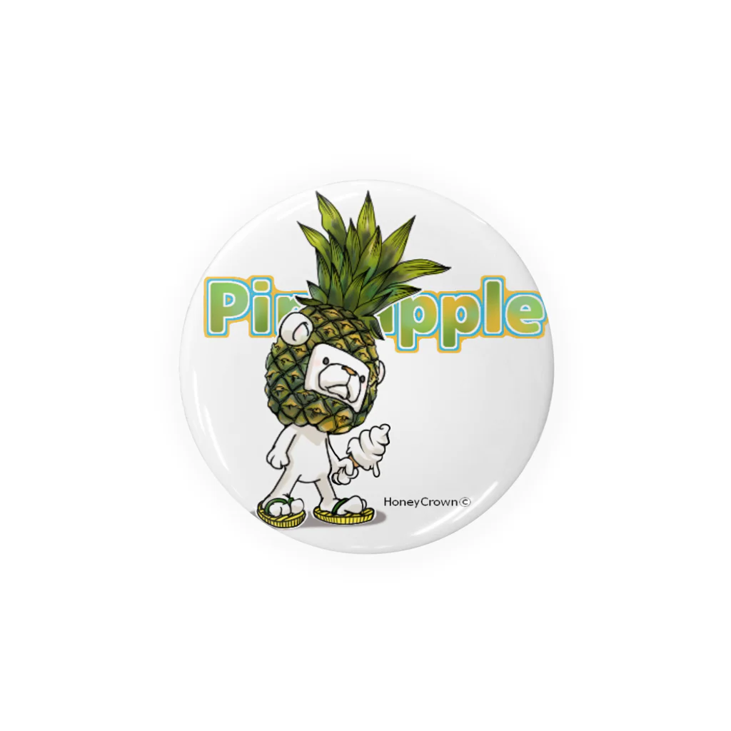 ShufChefのPineappleシュガ〜 Tin Badge