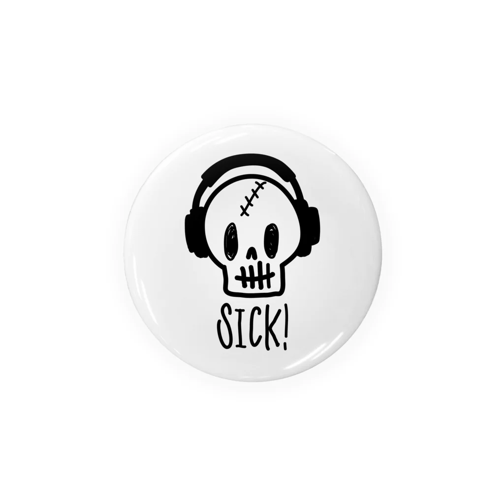 stickysyrupsのSICK! 缶バッジ