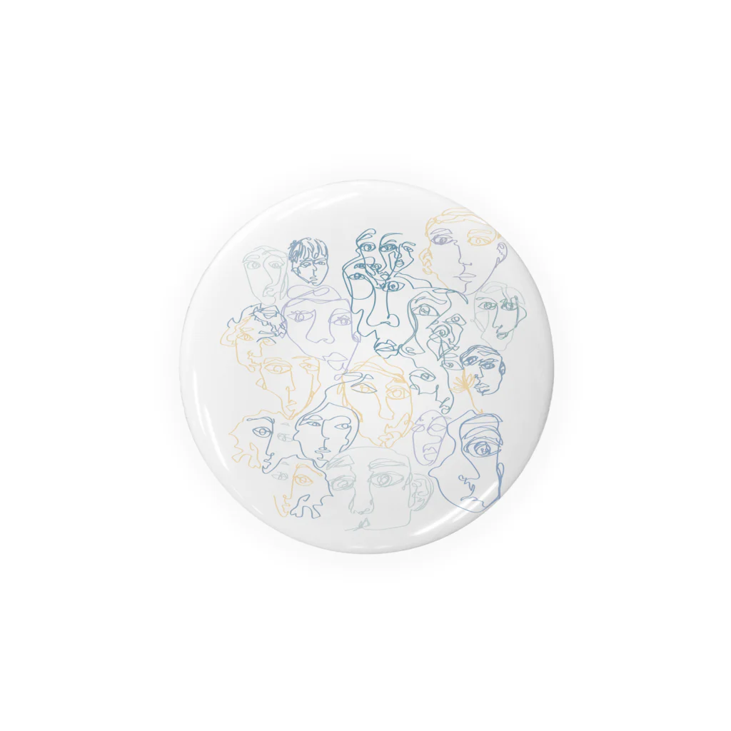 Grace Yu Yanoのall the faces I've met. Tin Badge