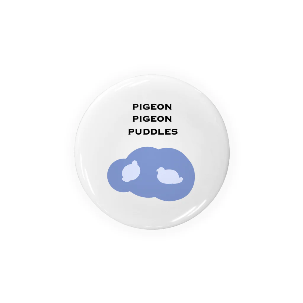 PIGEON PIGEON PUDDLESのP.P.P. 缶バッジ