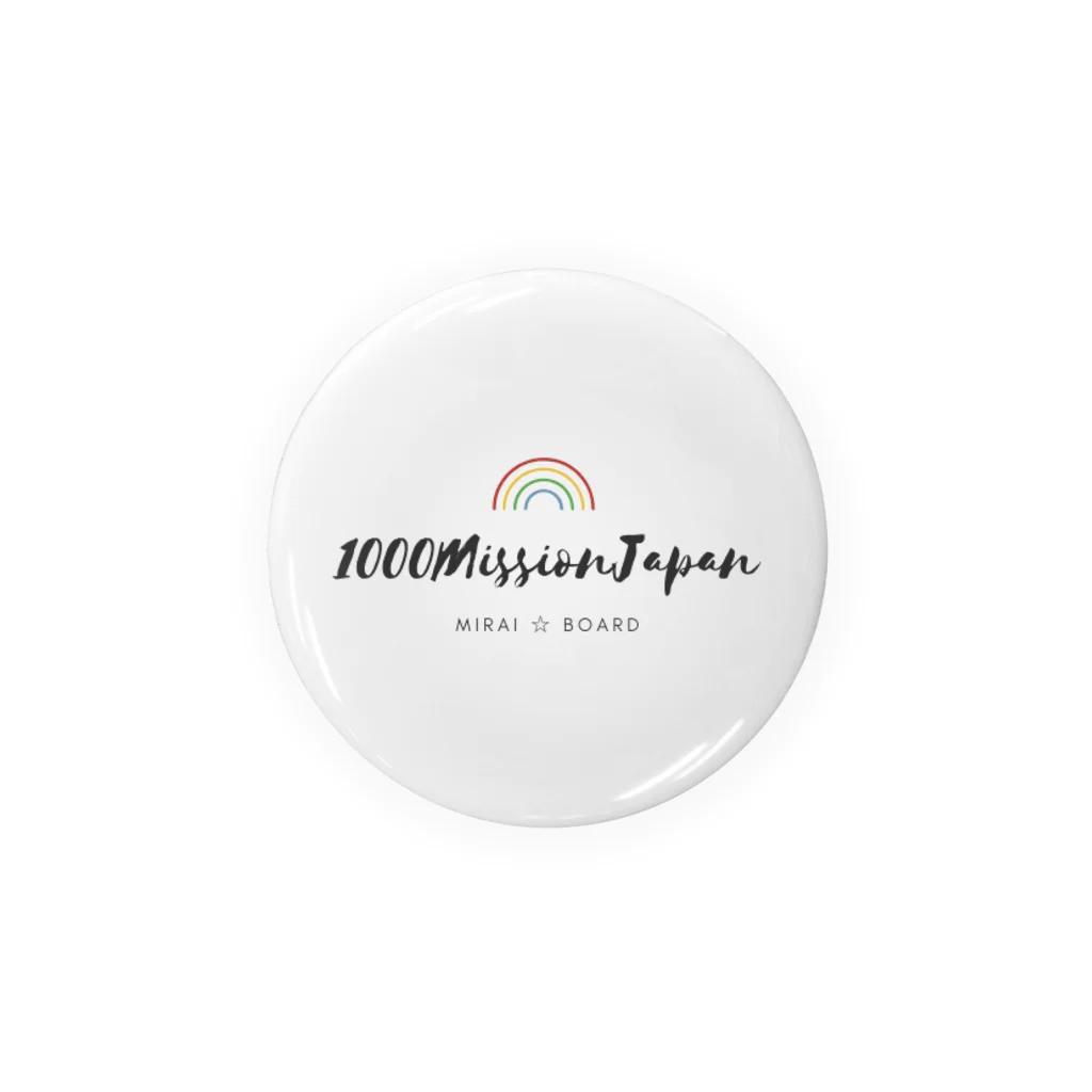 1000MissionJapan［公式SHOP］の1000MissionJapan 缶バッジ