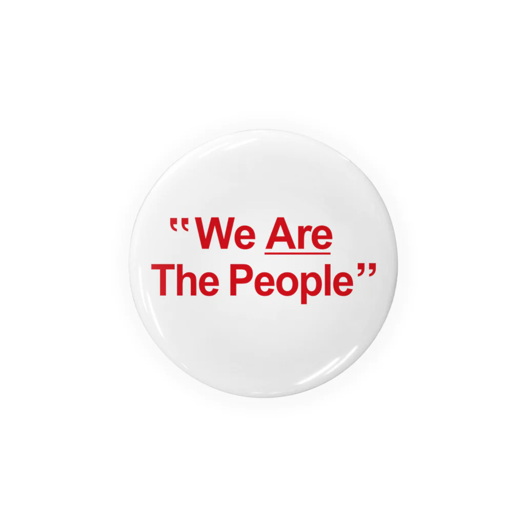 stereovisionのWe Are The People Tin Badge