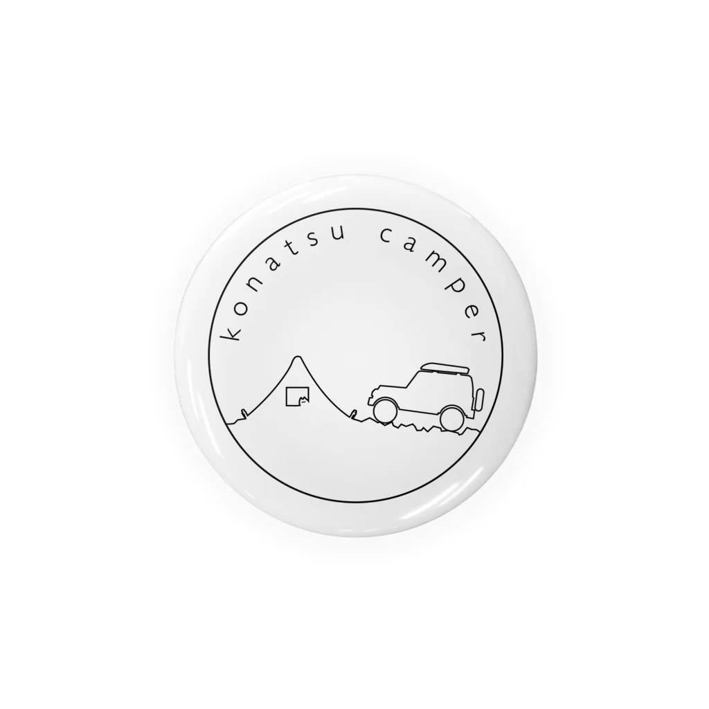 konatsu_campのkonatsu 缶バッチ　シンプル Tin Badge