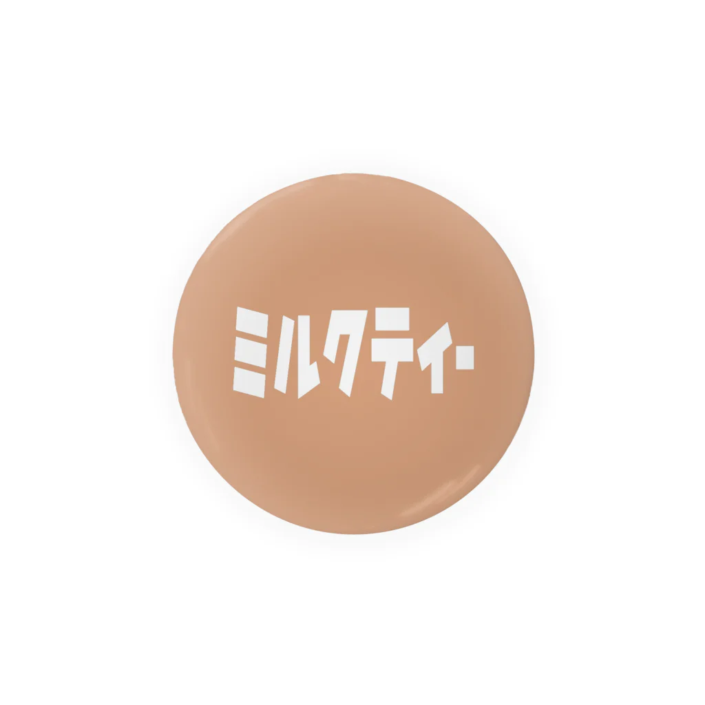 riruのおみせのみるくてぃー Tin Badge