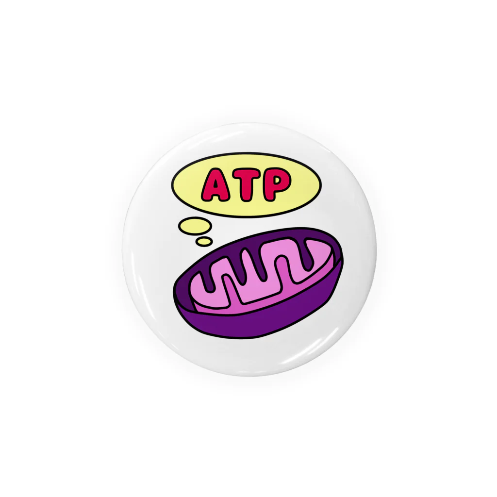 muumuumuuのATPを合成するミトコンドリア Tin Badge