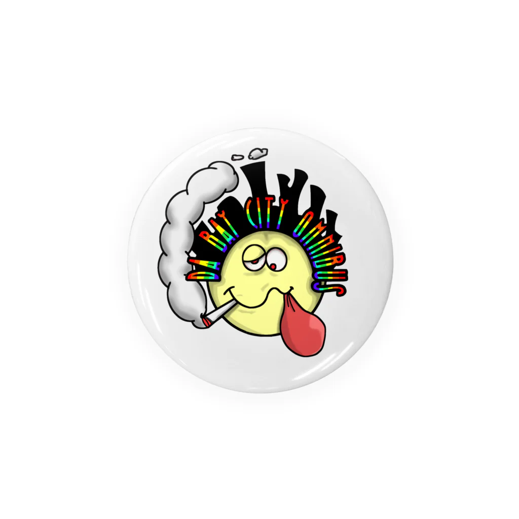 SMOKINGEVERYDAY045のスモーくん Tin Badge