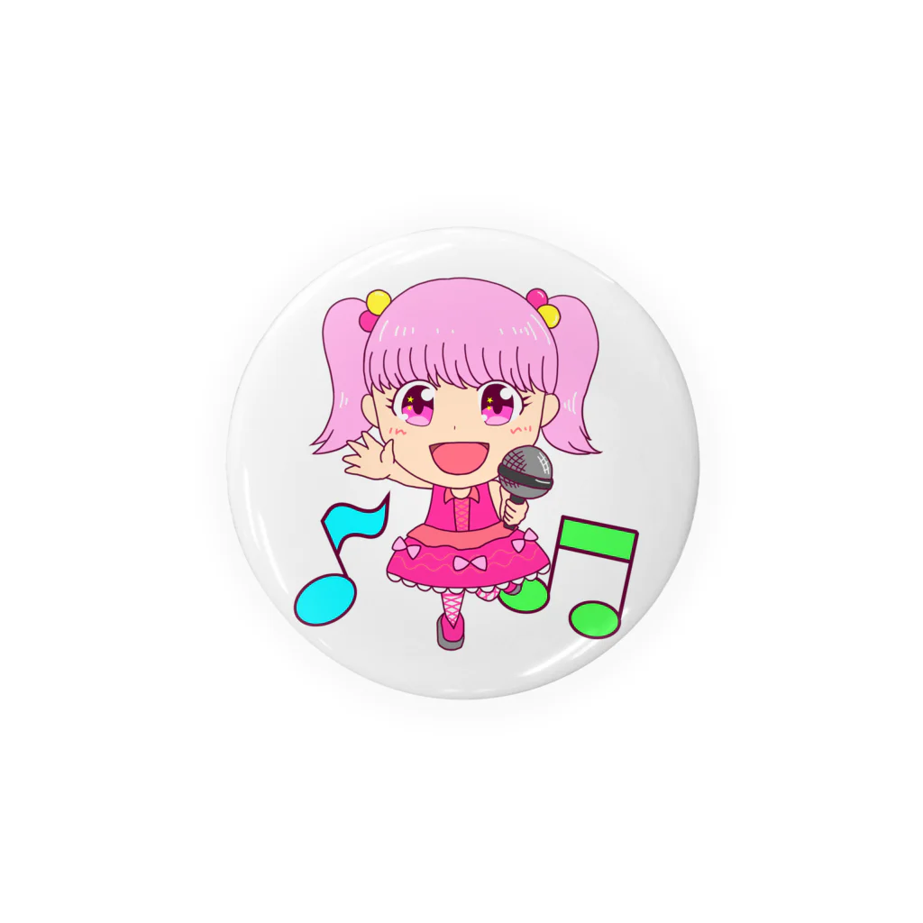 中山東子のアキバ系アイドル Tin Badge