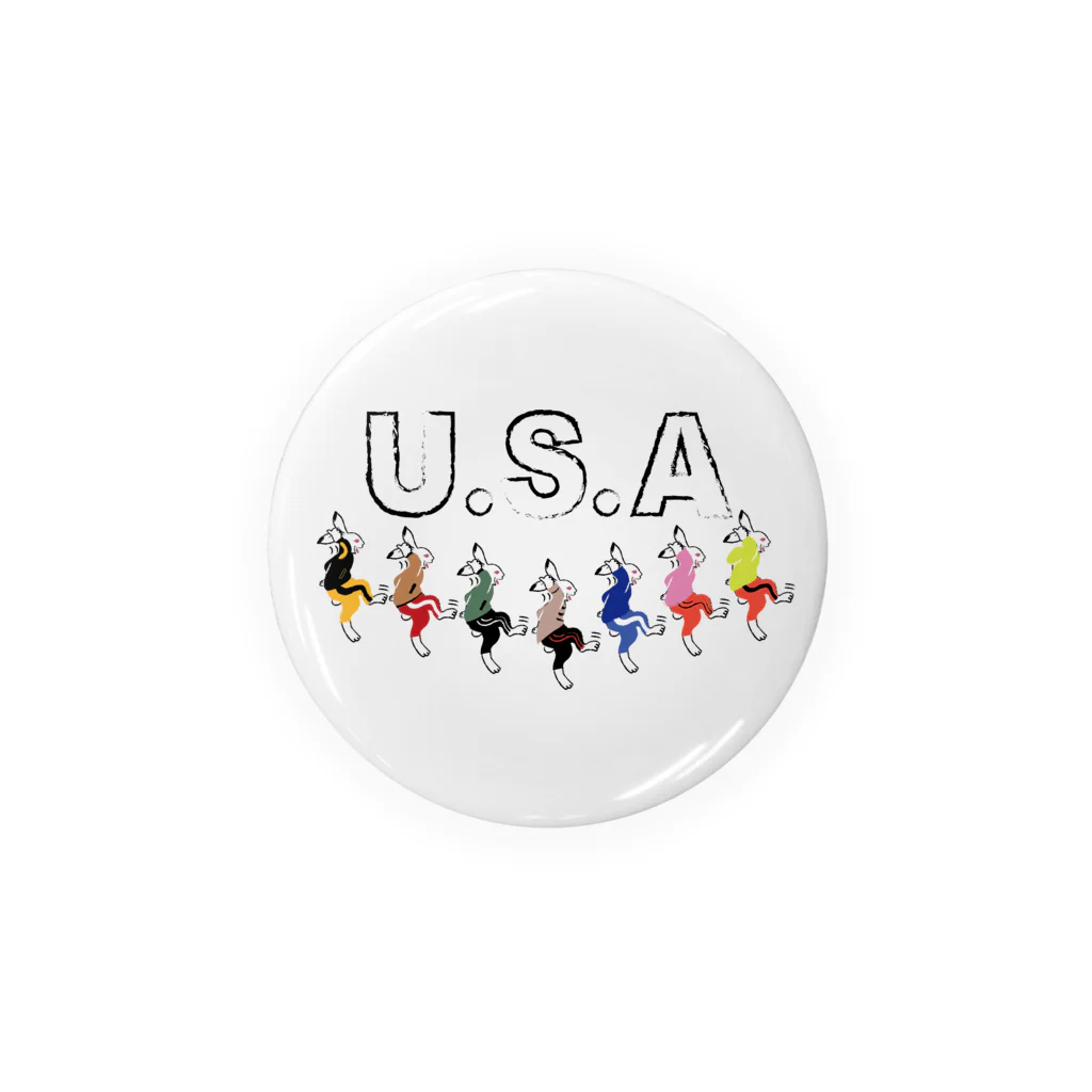 キッズモード某のUSA(うさ)ダンス(忘れさ去られたネタシリーズ!) Tin Badge