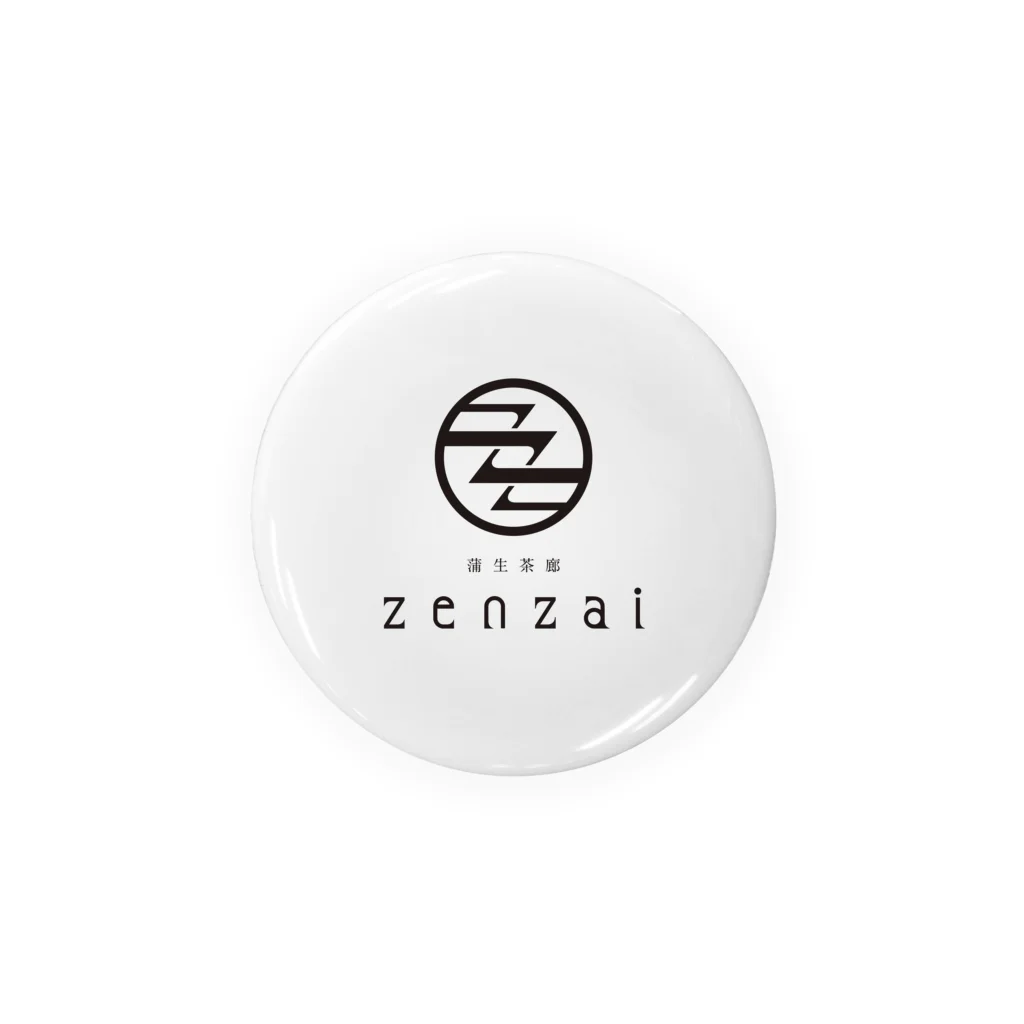 蒲生茶廊zenzaiの蒲生茶廊zenzaiロゴ Tin Badge