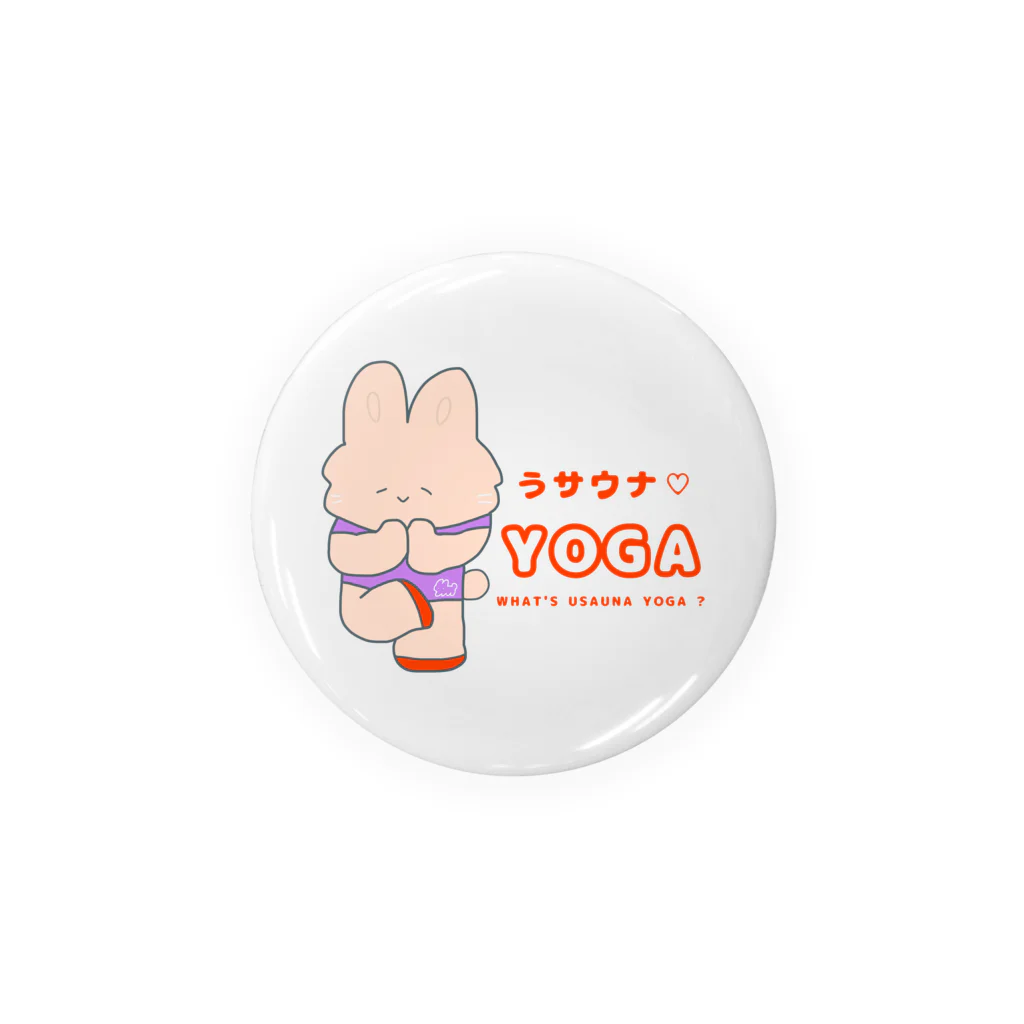 にゃんこ日替り湯のうサウナ♡yoga🧘‍♀️ Tin Badge