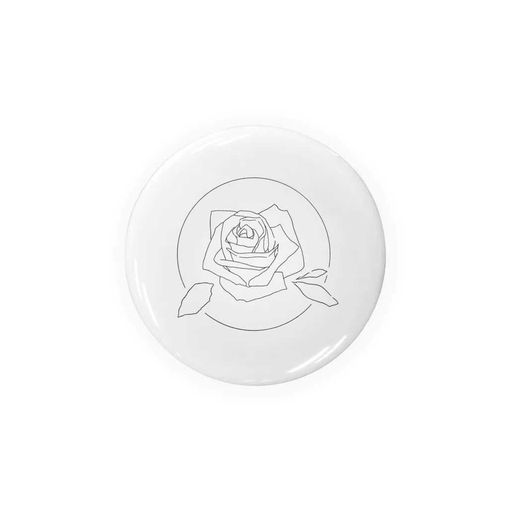 とけるの薔薇 Tin Badge