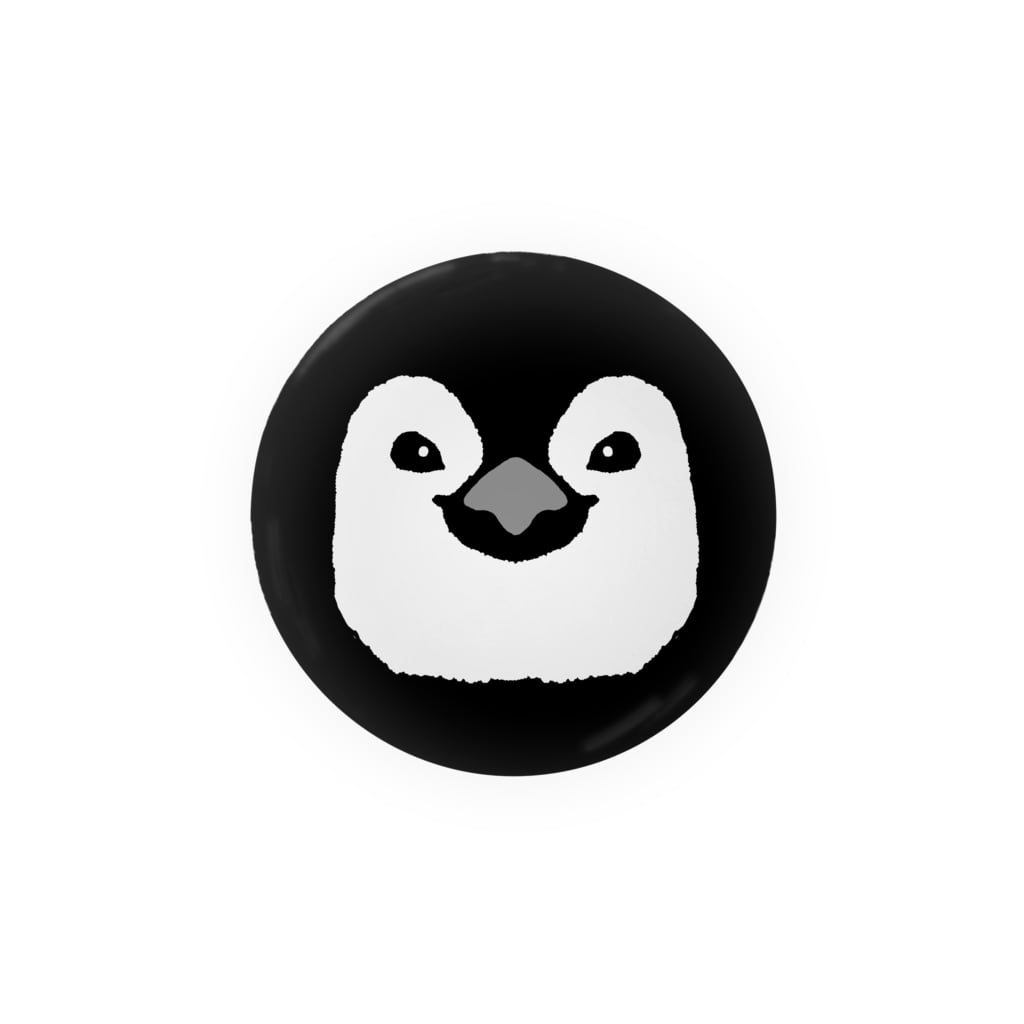 This is Mine（ディスイズマイン）のanimal face / コウテイベイビー Tin Badge