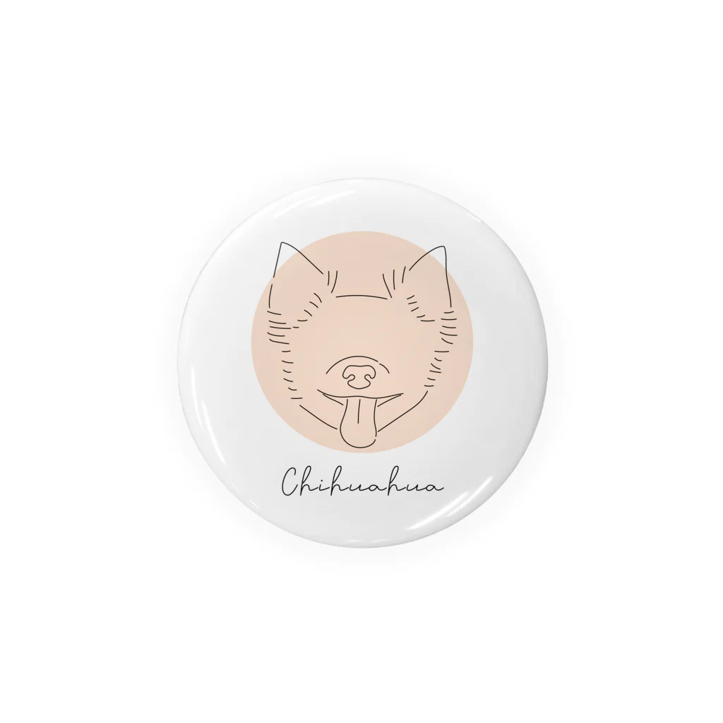 & dog.のチワワ Tin Badge