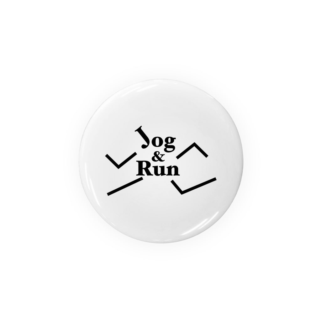 Slow Creative ShopのJog & Run-B Tin Badge