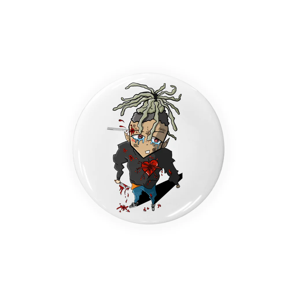 StarBapeのxxxtentacion Tin Badge