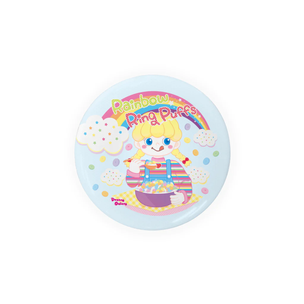 ♡かなえるちゃんハウス♡ の🌈Rainbow RingPuffs🌈 Tin Badge