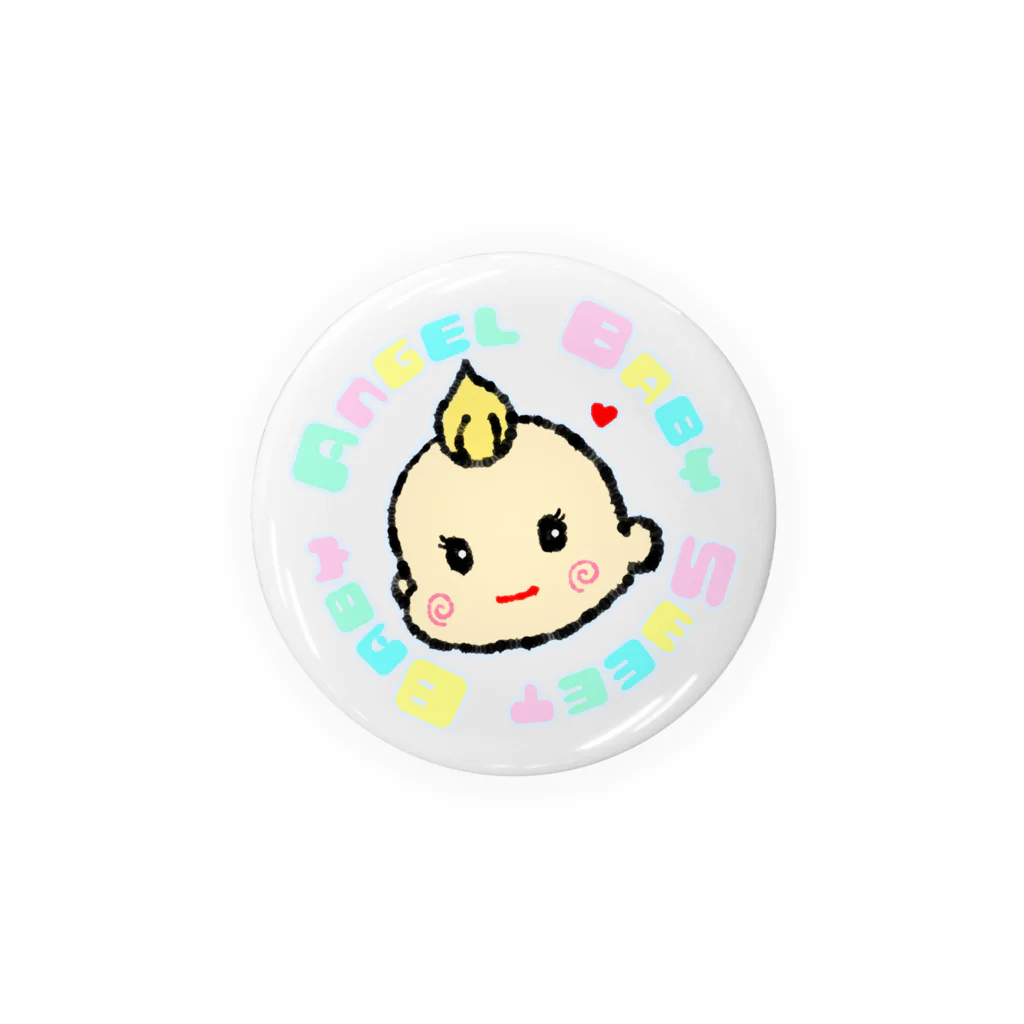 ぽんぽこあんぽんたんの天使な赤ちゃん Tin Badge