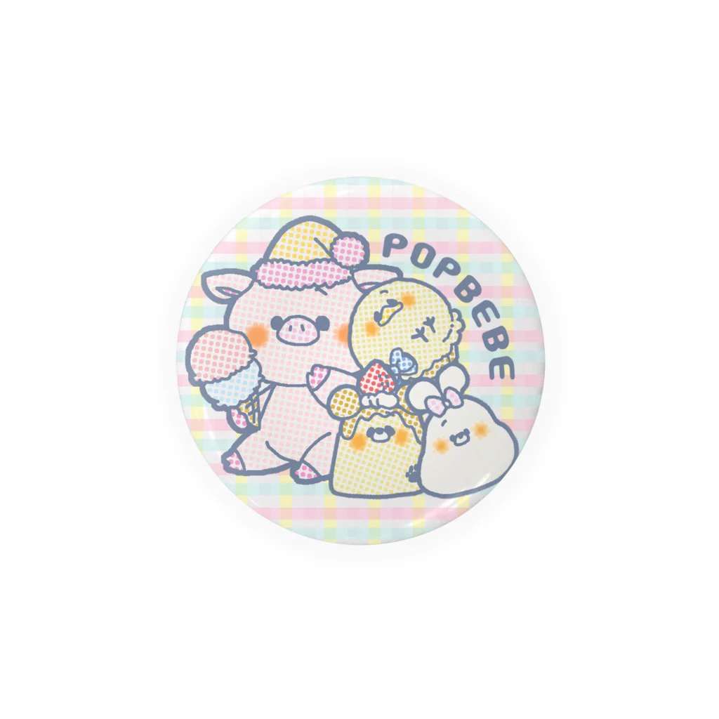 POPBEBE＆FANCY♡BEBEのPOPBEBE♡Originalitem Tin Badge