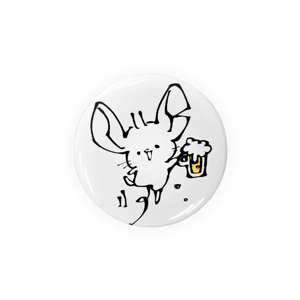 きゅうソきゅーchのbeerで華金きゅー Tin Badge