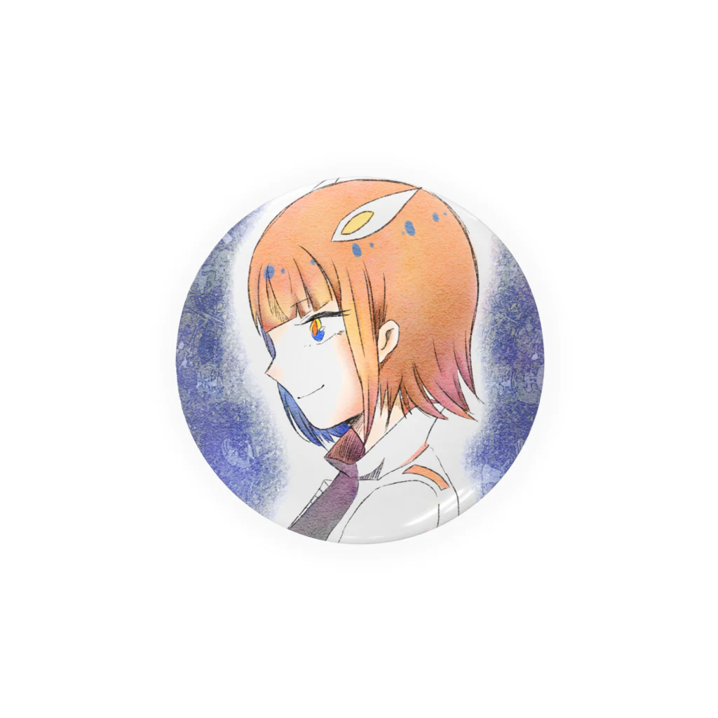 宇チュウ∅Store✩.*のハゼ馳せる果てるまで女の子　同人グッズ Tin Badge