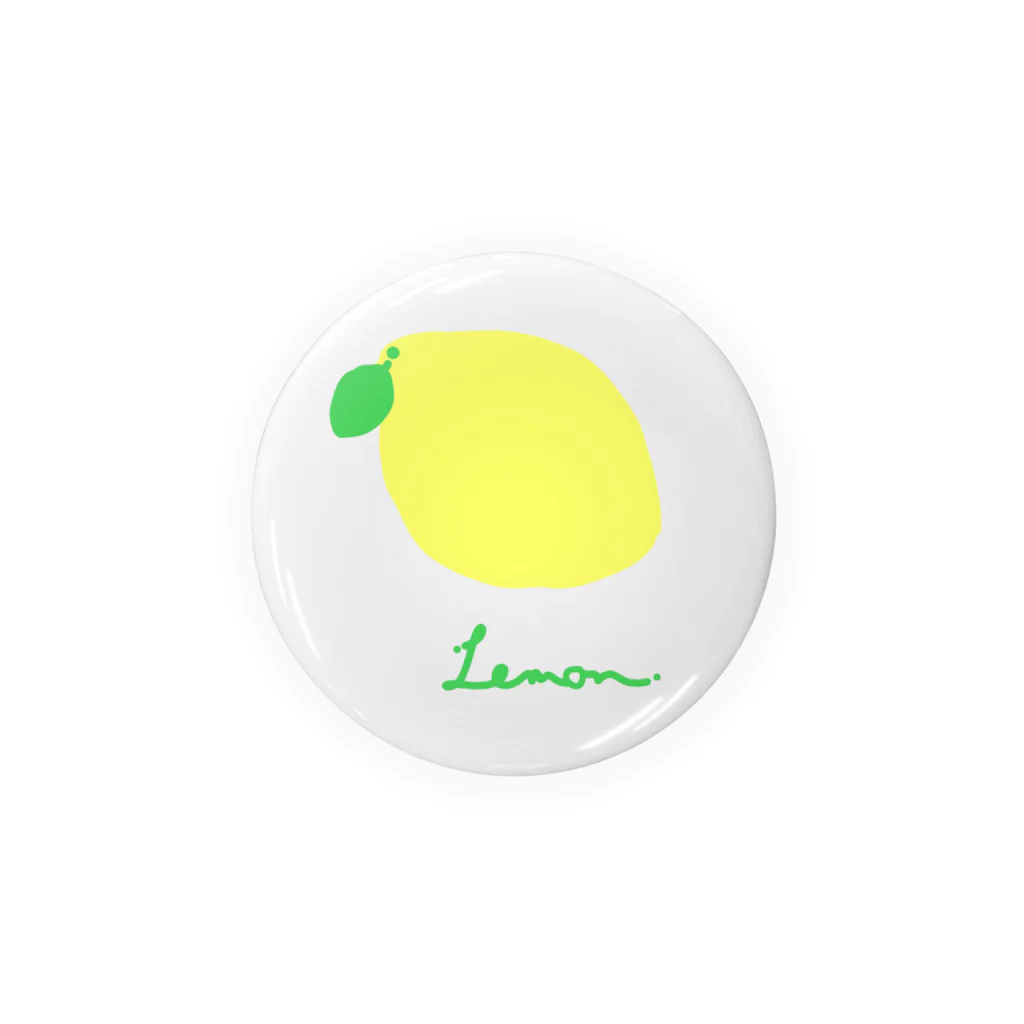 たんしお雑貨店の.Lemon. Tin Badge