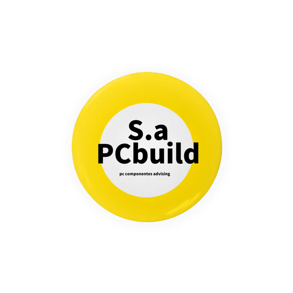 S.a PCbuildのS.a PCbuild 缶バッジ