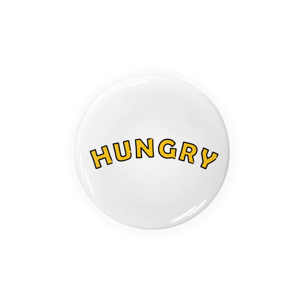 hungry-ハングリー-のハングリーロゴ Tin Badge