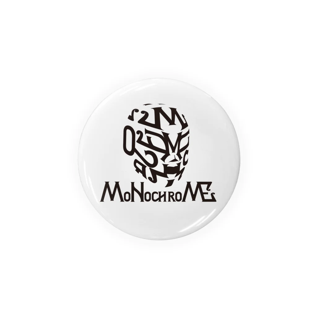 MoNochroMEのMoNochroMEマスク（黒） Tin Badge