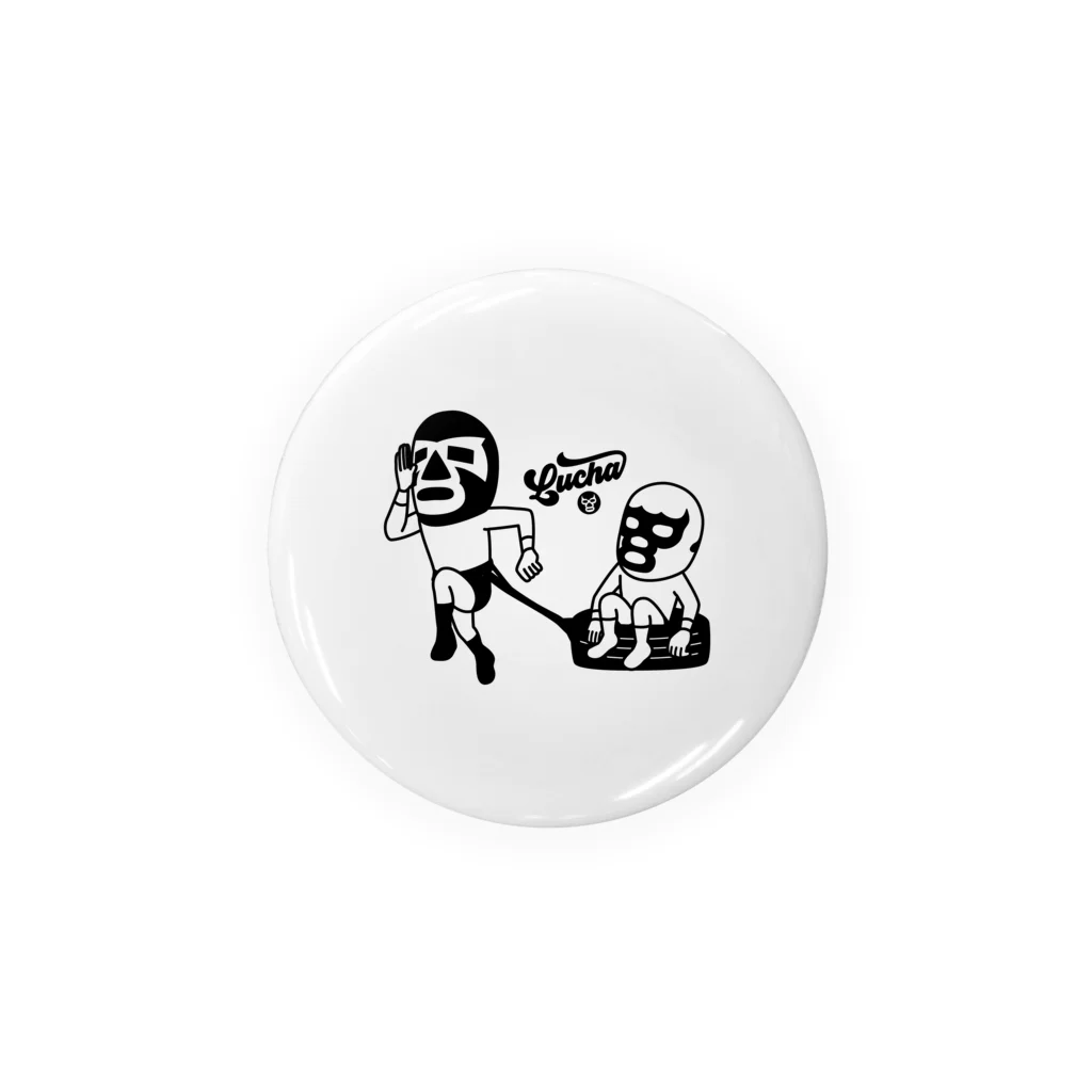 LUCHAのLUCHA#106mono Tin Badge