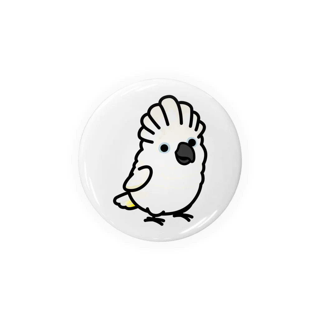 Cody the LovebirdのChubby Bird タイハクオウム (56mm専用ページ) Tin Badge