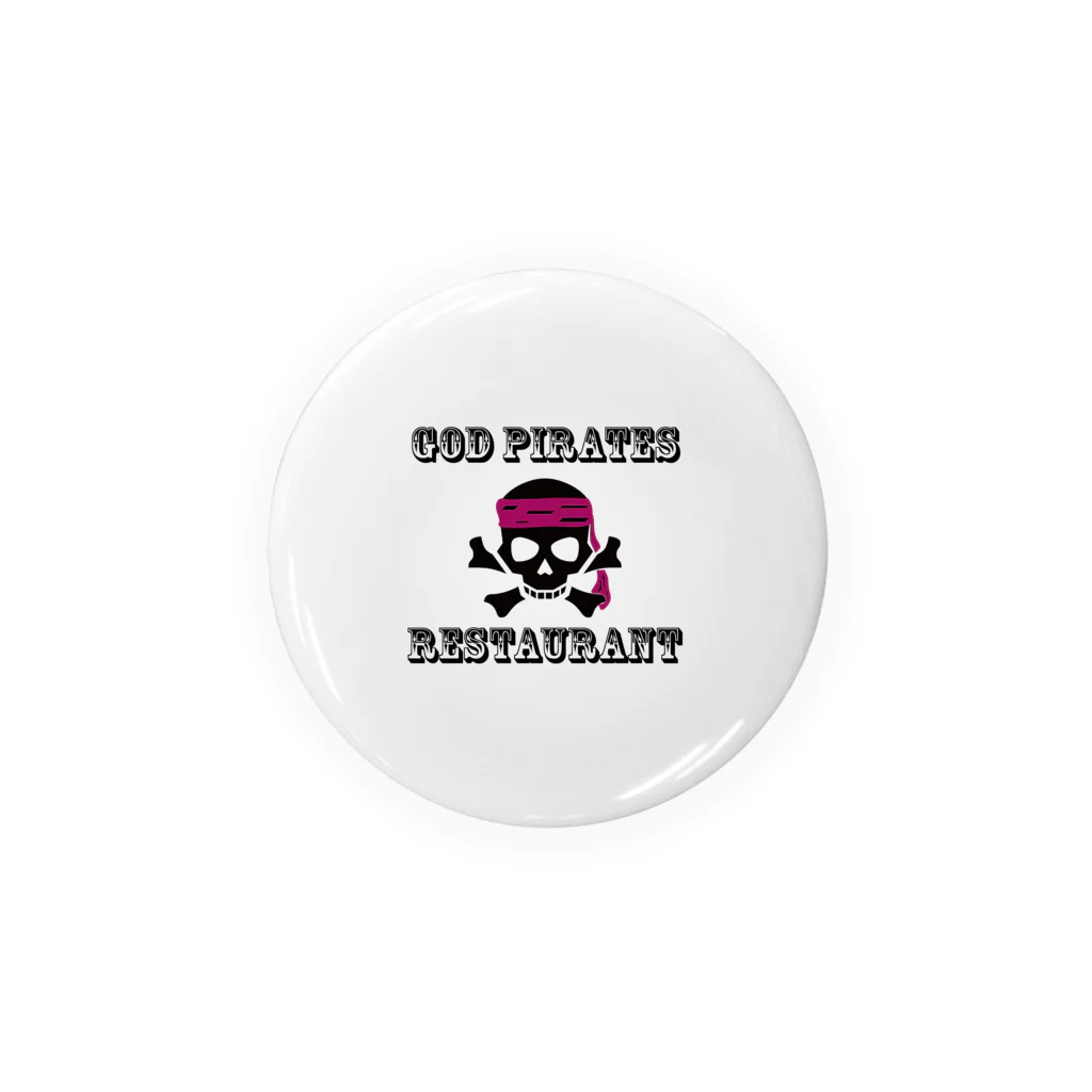 Jack NicholsonのGOD PIRATES RESTAURANT Tin Badge