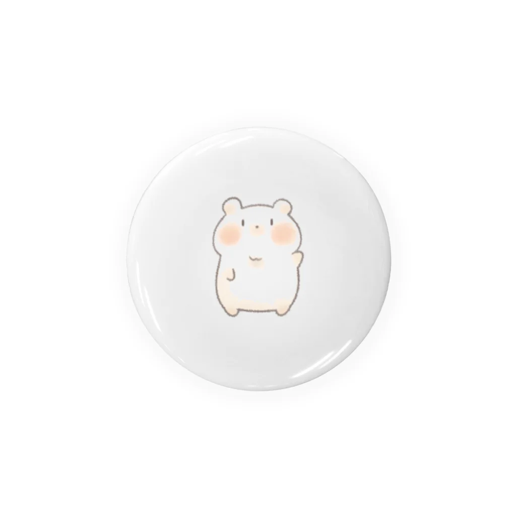 くまぽてとのしろくまくん Tin Badge