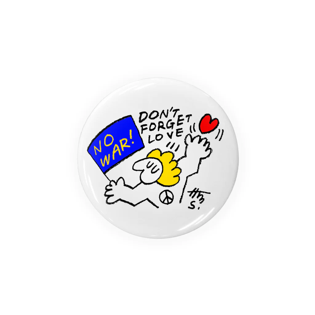 POWERFUL POPのDON'T FORGET LOVE Tin Badge