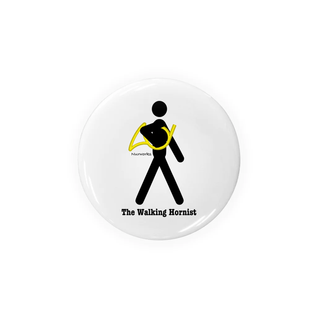 ぬるのThe Walking Hornist w/ Logo Tin Badge