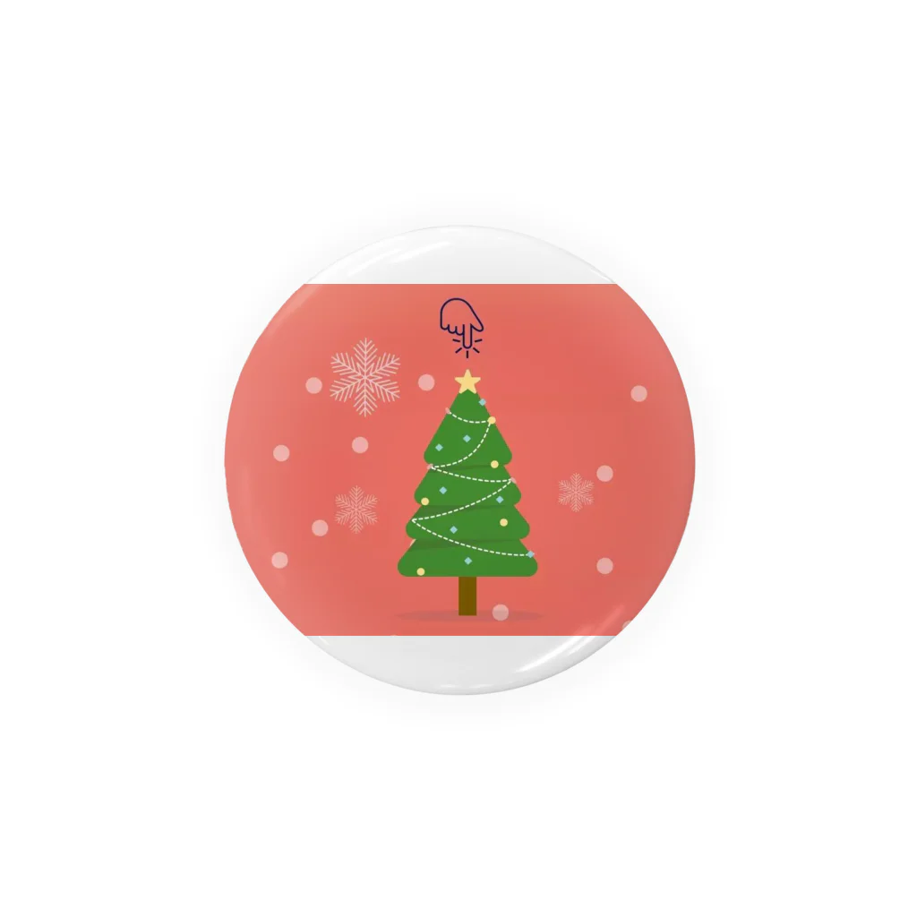 Teatime ティータイムのメリークリスマス Tin Badge