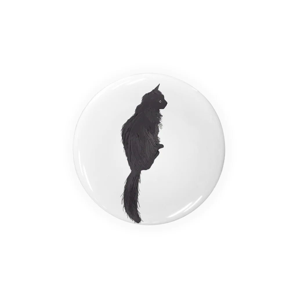 everblackの黒猫 Tin Badge