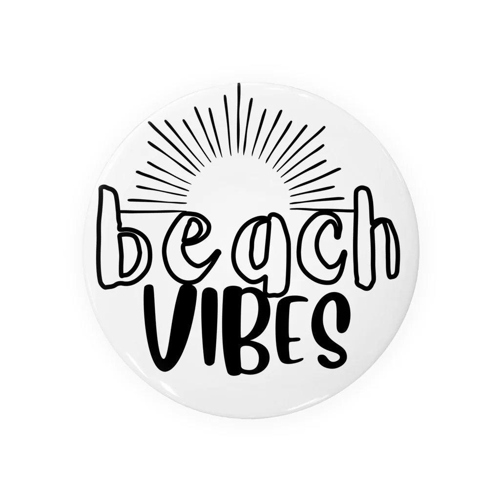 aoi.aoのBeach Vibes Tin Badge