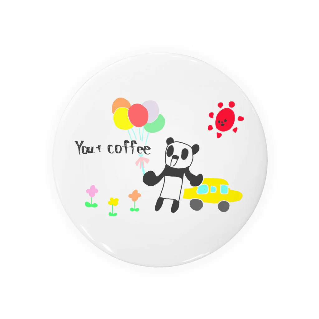 You+CoffeeのYou+Coffeeグッズ 缶バッジ