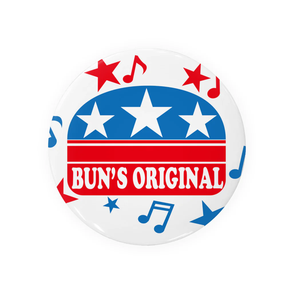 バンズオリジナルの<BUN'S ORIGINAL> バンズバーガーロゴ Tin Badge