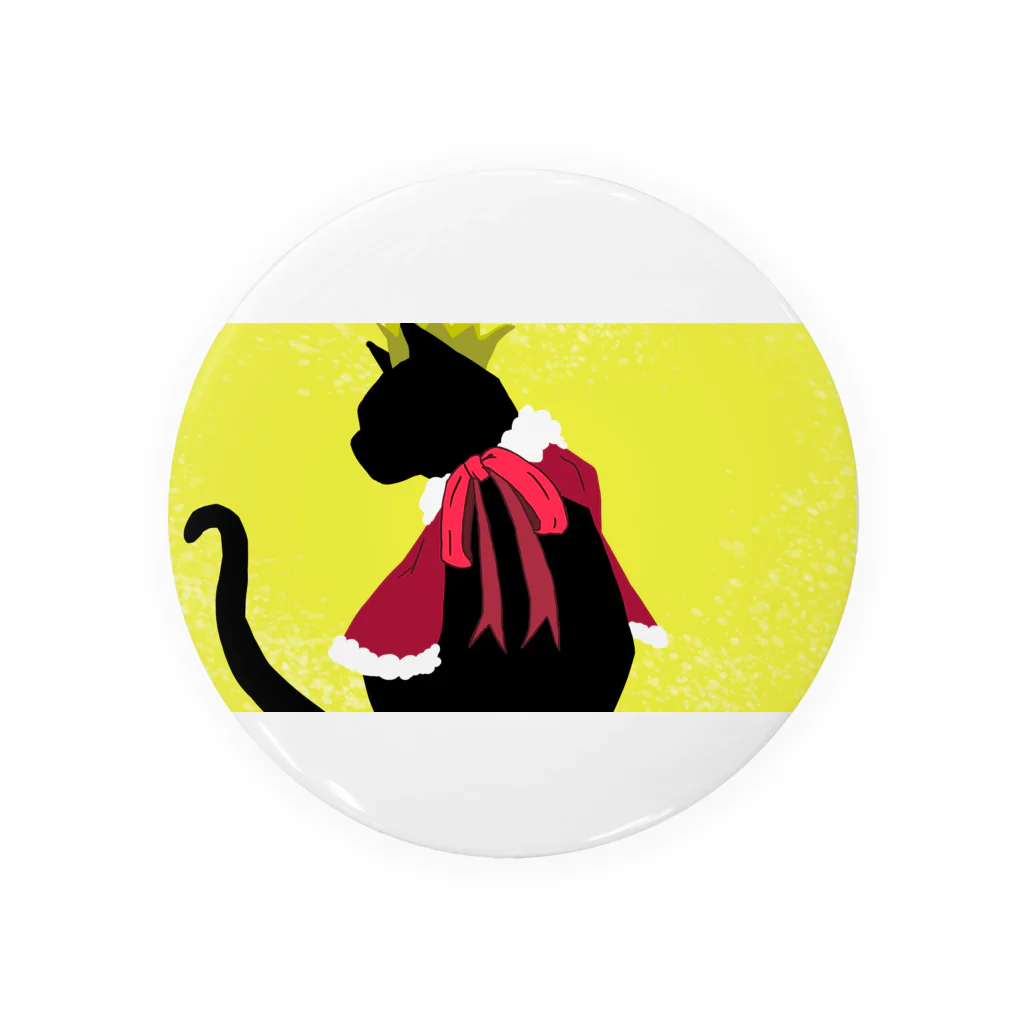 椿英妄想局の王様の猫 Tin Badge