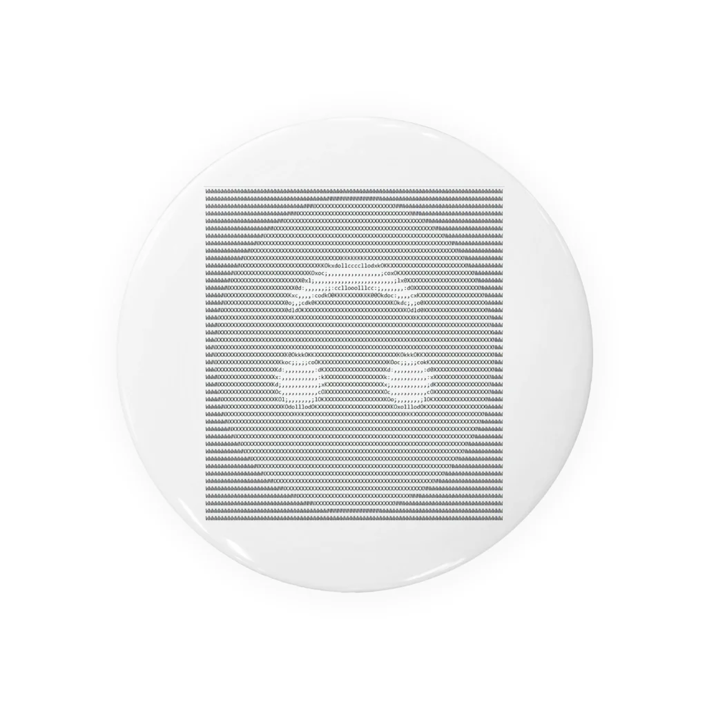 internetのdope ASCII smile #1 Tin Badge