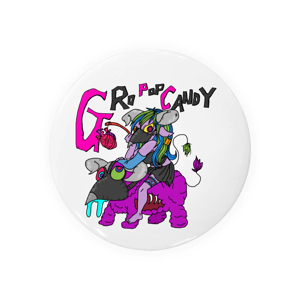 GroPopCandyの悪夢の住人プチグッズ Tin Badge