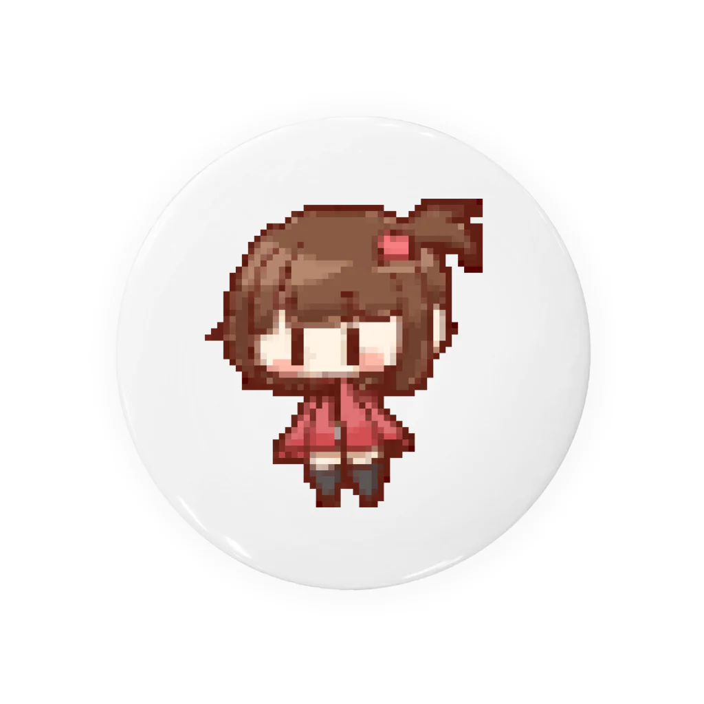 ゆんま!🧸イラスト依頼受付中!!のドット絵ゆんま Tin Badge