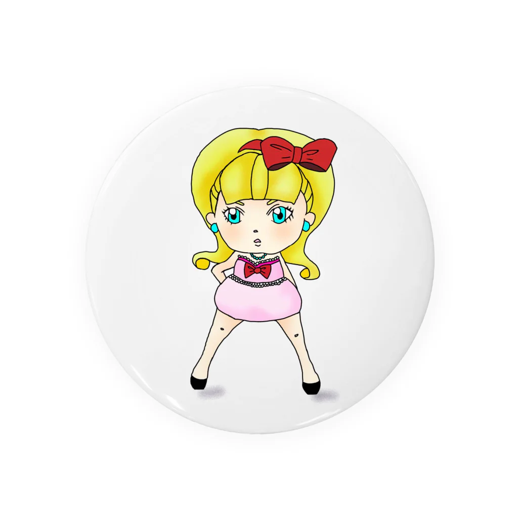 げんちゃるのキャバ嬢もえたん Tin Badge