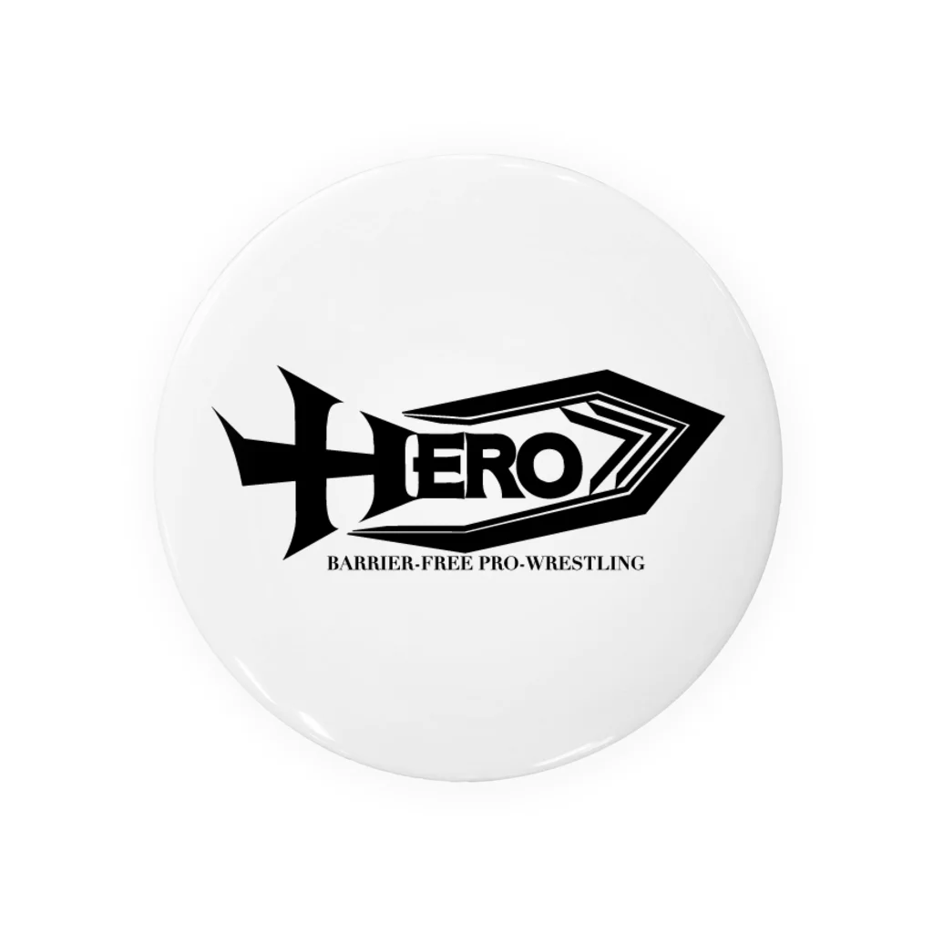 HEROバリアフリープロレスのバリアフリー第二段 缶バッジ